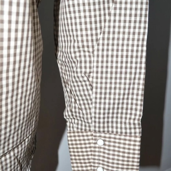 Vintage Rappers Western Shirt, Permanent Press, Snap Button, 2Pockets. Size S/M - Picture 2 of 4